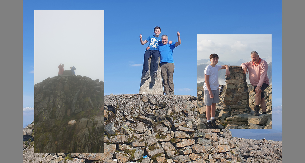 to 2022 - Snowdon, Scafell Pike & Ben Nevis