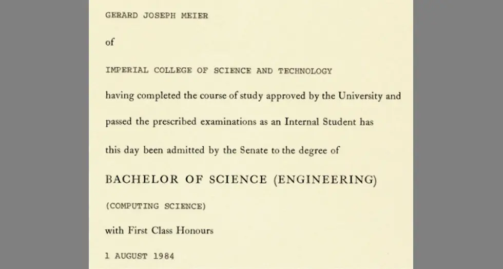 Imperial College Computing BSc(Eng)